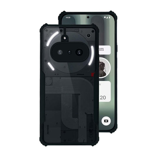 Nothing phone (3a)  Back Cover (Black Bumper)