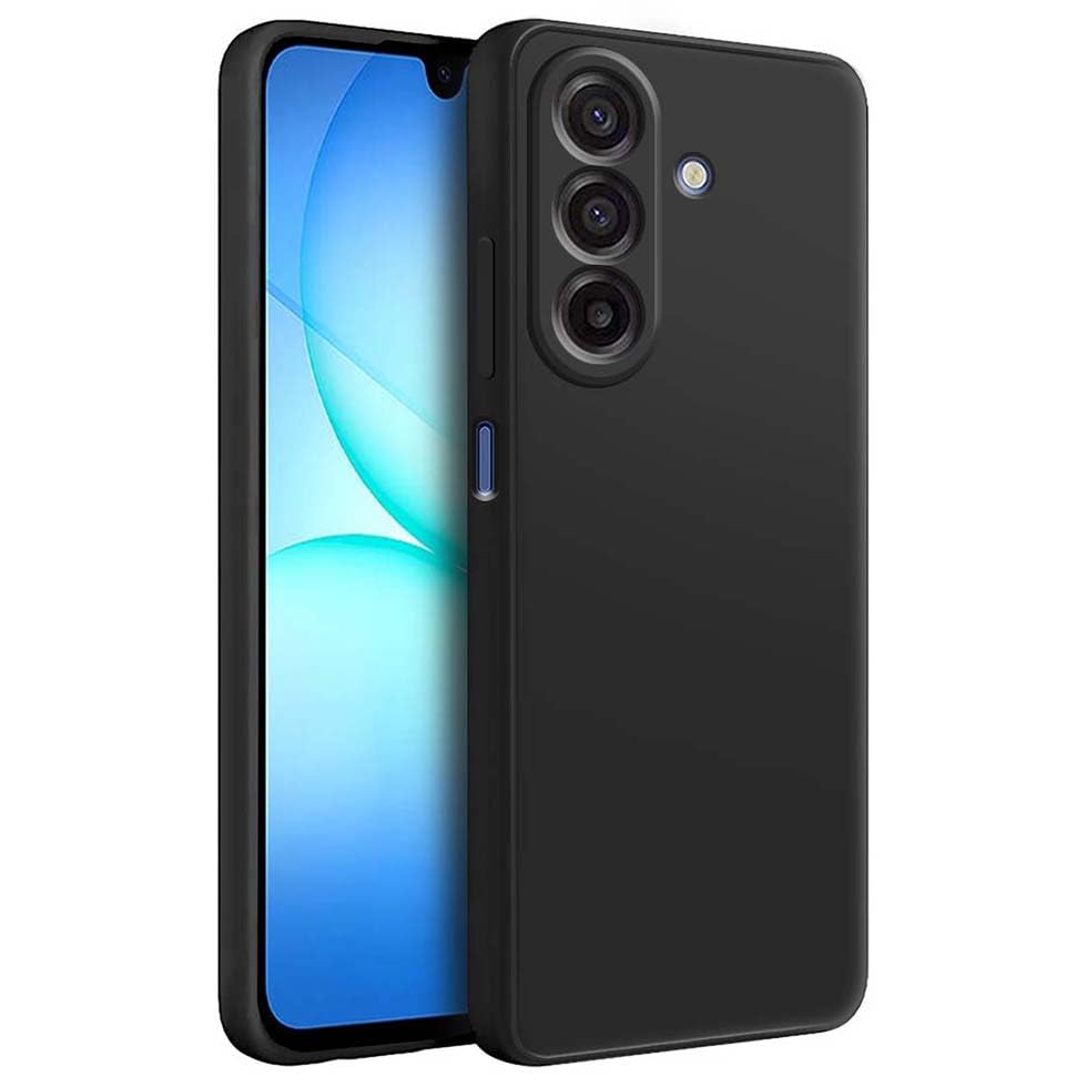 Samsung A17 5G (Black Silicone Cover)