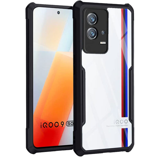 iQOO 9 5G Back Cover (Silicone Border)