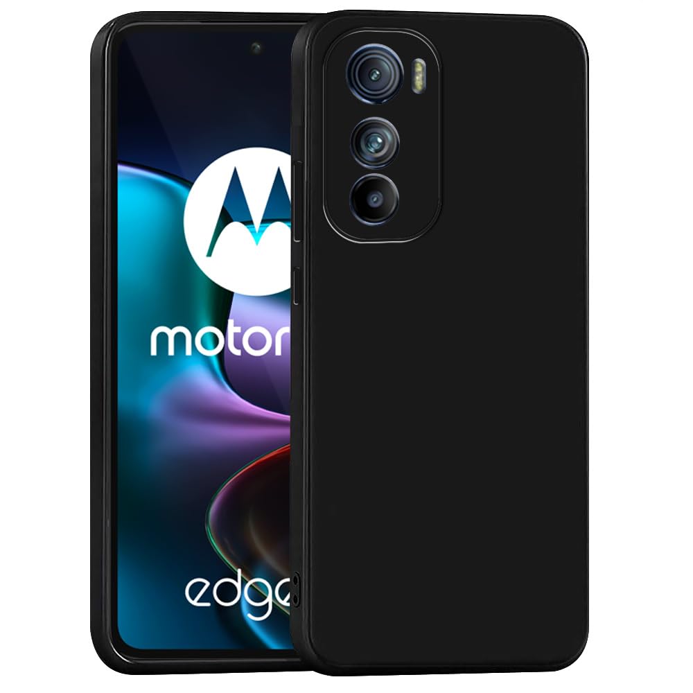 Motorola Edge 30 5G ( Black Silicone Cover)