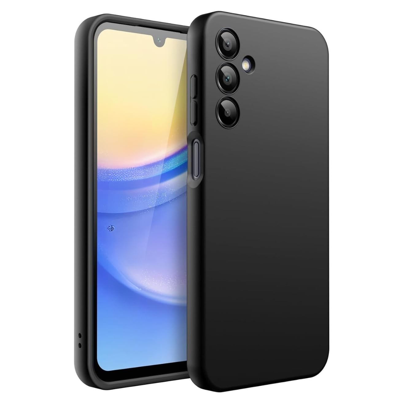 Samsung M34 5G (Black Silicone Cover)