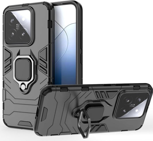 For Xiaomi 14 5G Back Cover Case Hybrid Armor |Ring Holder Kickstand
