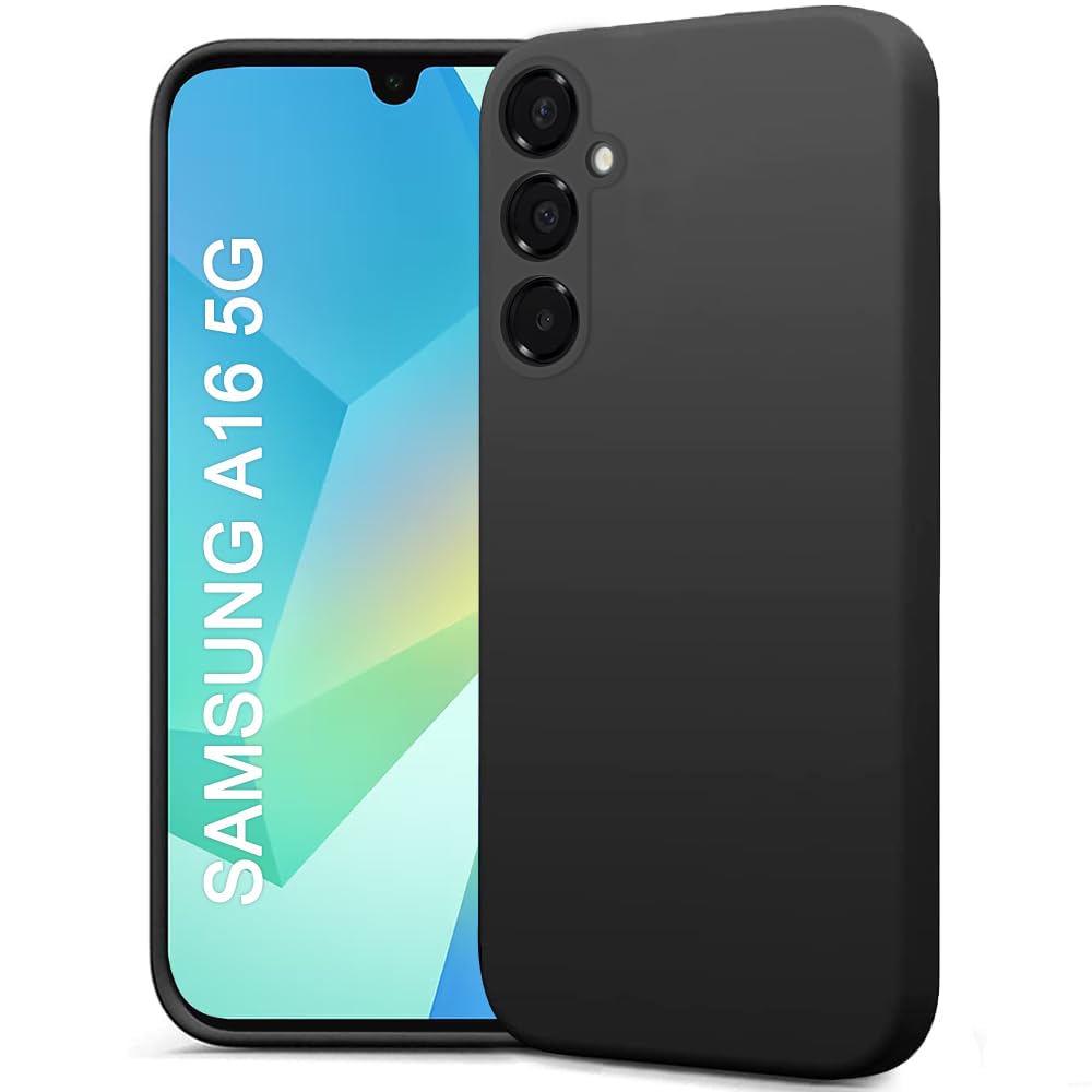 Samsung A16 5G (Black Silicone Cover)