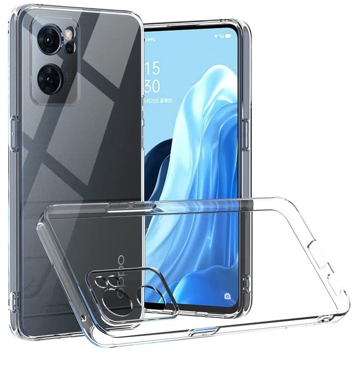 Oppo Reno 7 5G (Lifetime Anti-Yellow Clear Back Cover)