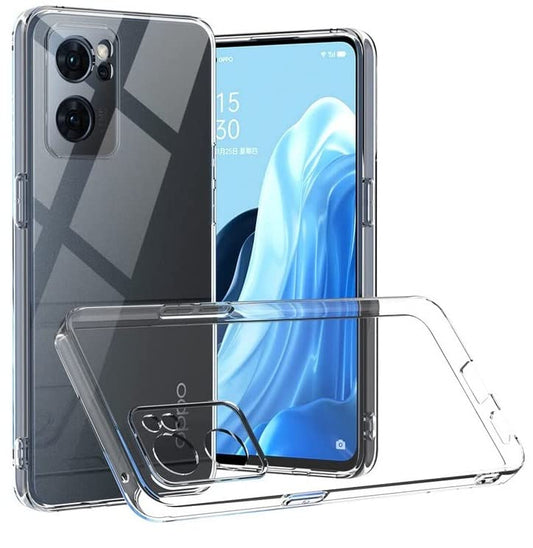 Oppo Reno 7 5G (Lifetime Anti-Yellow Clear Back Cover)