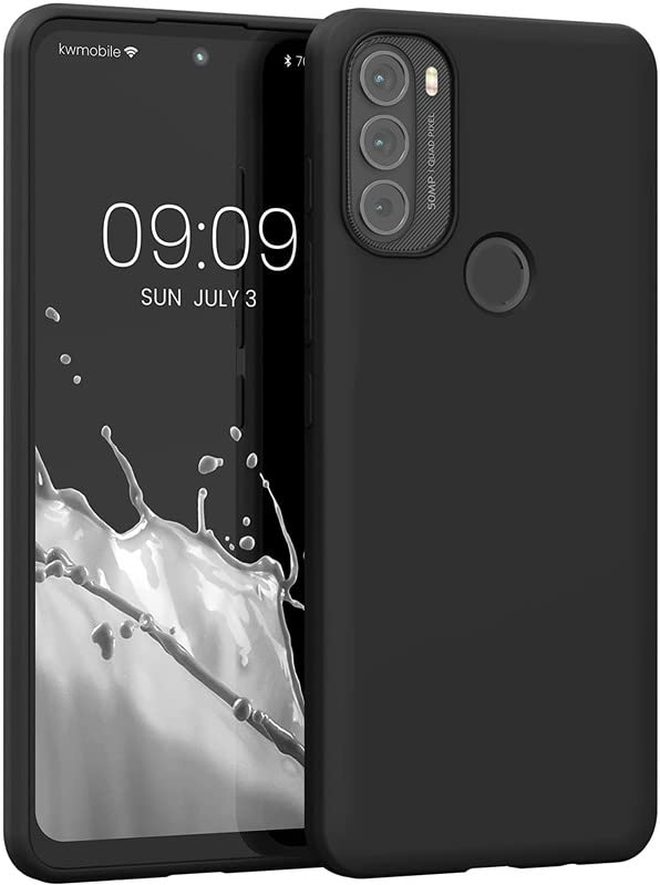 Motorola G71 5G ( Black Silicone Cover)