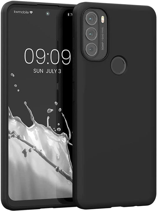 Motorola G71 5G ( Black Silicone Cover)