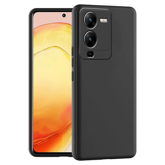Vivo V25 Pro 5G ( Black Silicone Cover)