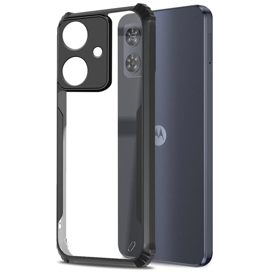 Moto Edge G54  5G Back Cover (Black Bumper)