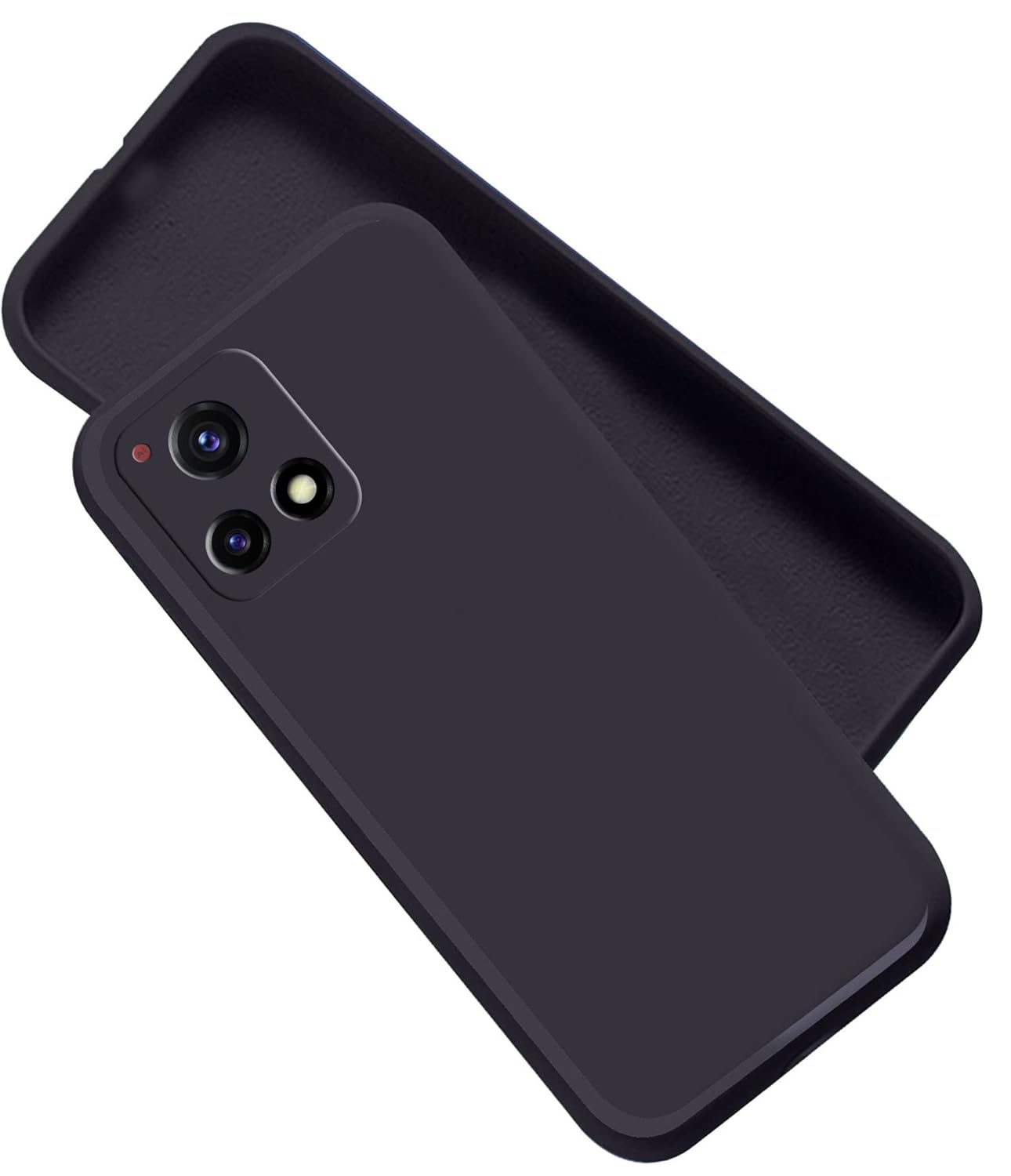 Vivo Y72 5G ( Black Silicone Cover)