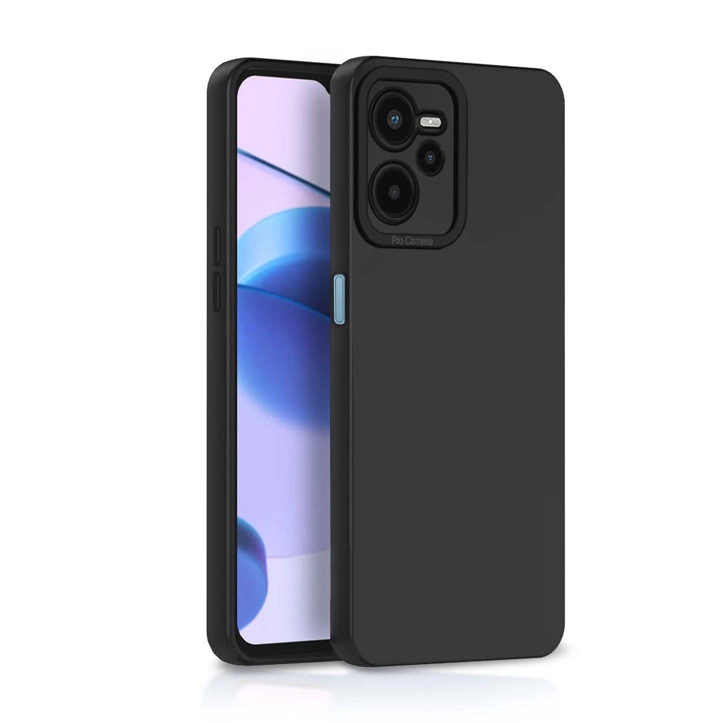 Realme C35 ( Black Silicone Cover)