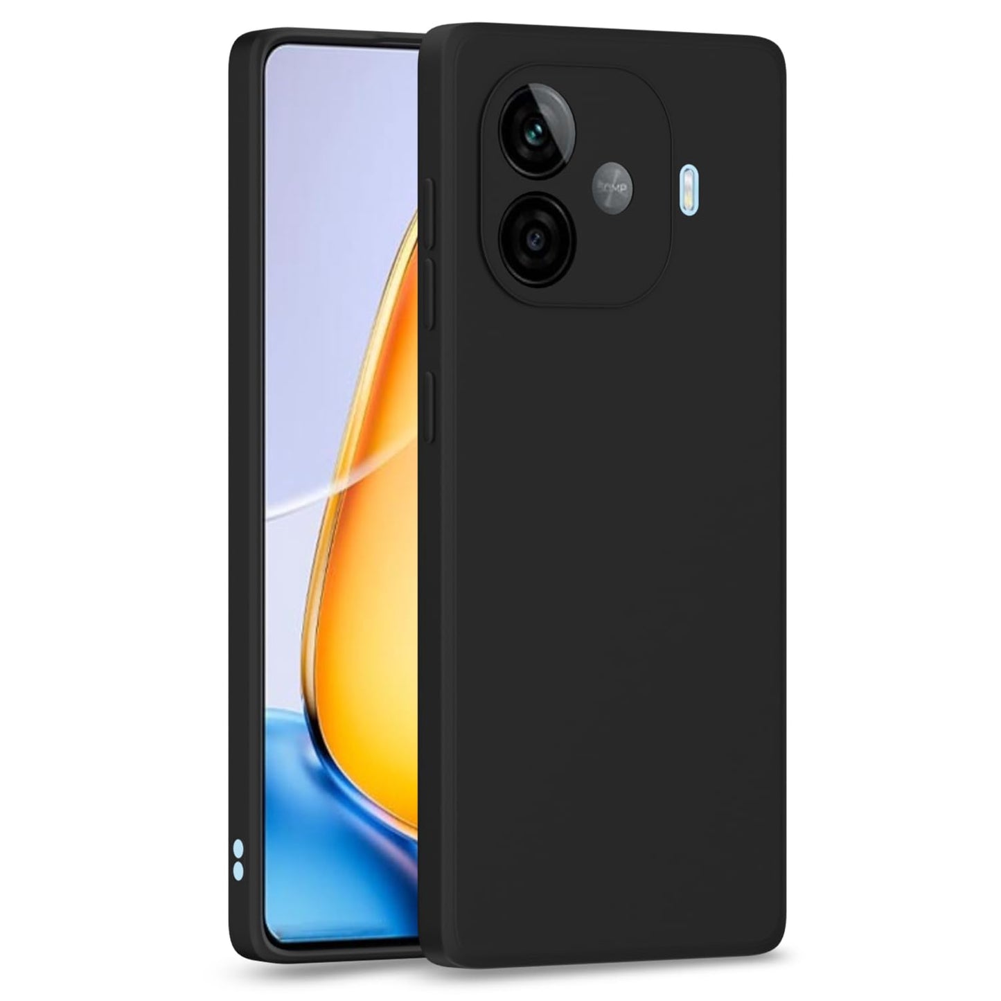 iQOO Neo 10R 5G ( Black Silicone Cover)
