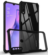 Oppo A31 Back Cover (Silicone Border)