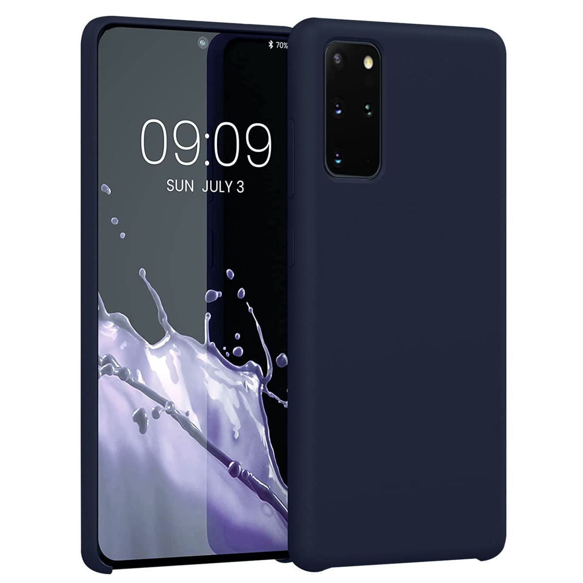 Samsung S20 Plus (Black Silicone Cover)