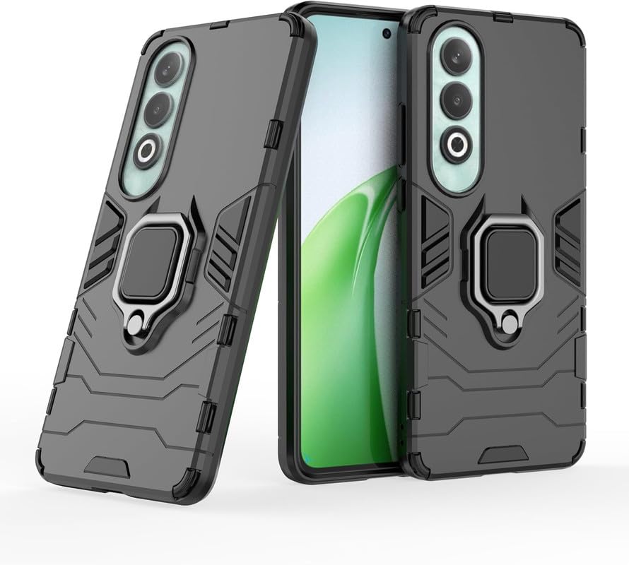 For Oppo A3 Pro 5G Back Cover Case Hybrid Armor |Ring Holder Kickstand