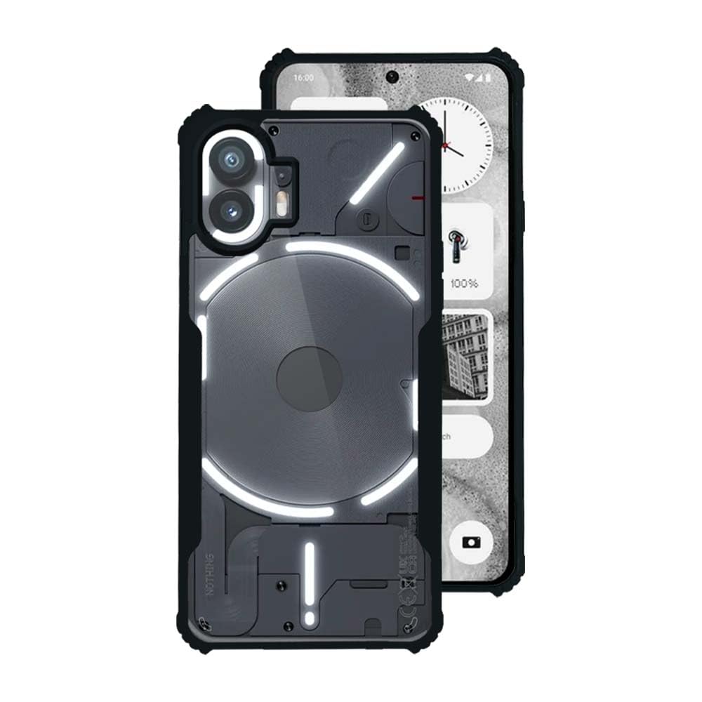 Nothing phone 2   Back Cover (Black Bumper)