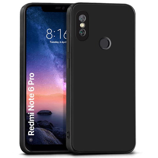 Redmi Note 6 Pro ( Black Silicone Cover)