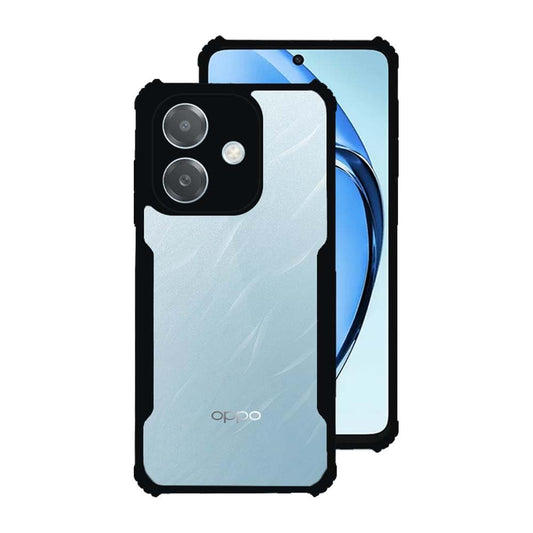 Oppo A3x Back Cover (Black Bumper)