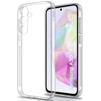 Samsung A35 5G Back Cover (Transparent)