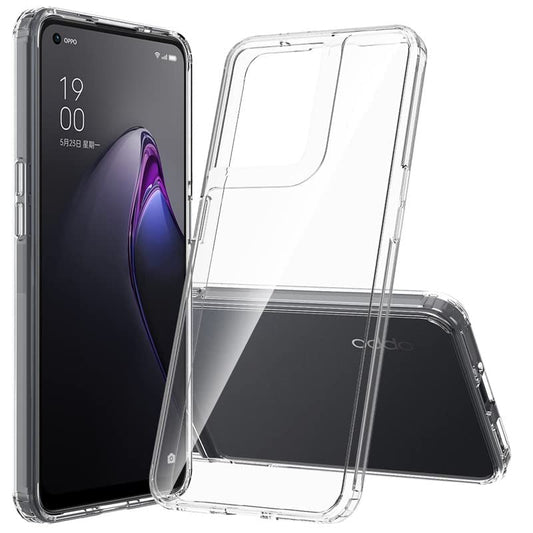 Oppo Reno 8 Pro 5G  (Lifetime Anti-Yellow Clear Back Cover)