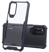 Vivo V19 Back Cover (Black Bumper)