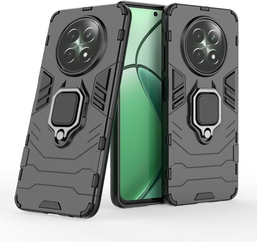 For Oppo A2 Pro Back Cover Case Hybrid Armor |Ring Holder Kickstand