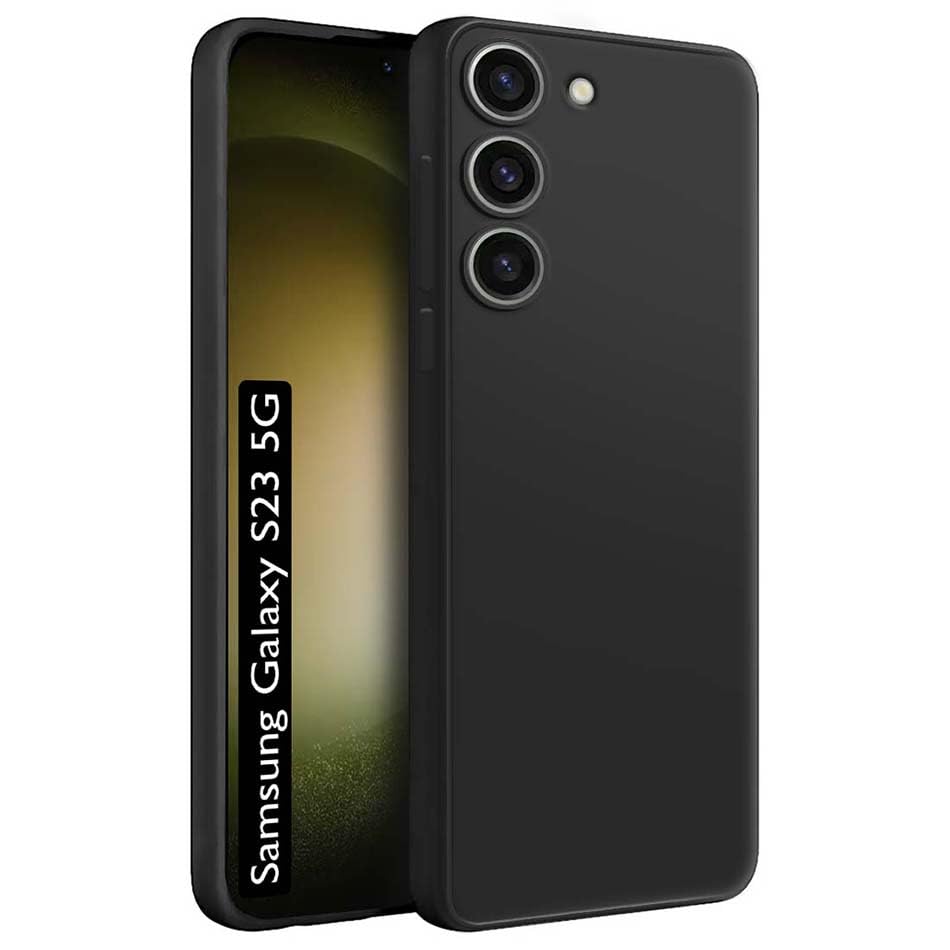 Samsung S23 ( Black Silicone Cover)