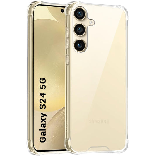 Samsung S24 5G Back Cover (Transparent)