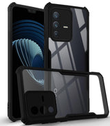 Vivo V23 5G Back Cover (Black Bumper)