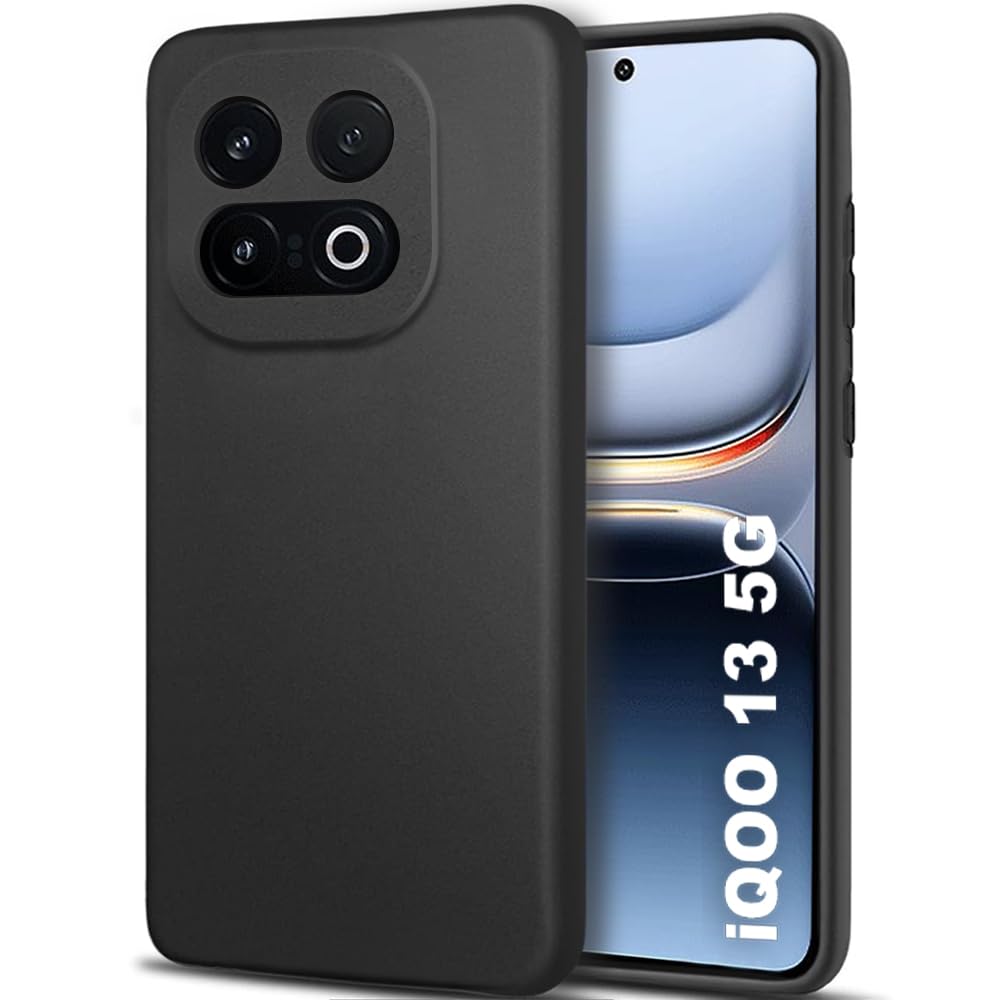 Matte Finish Silicone Cover For iQOO 13 5G