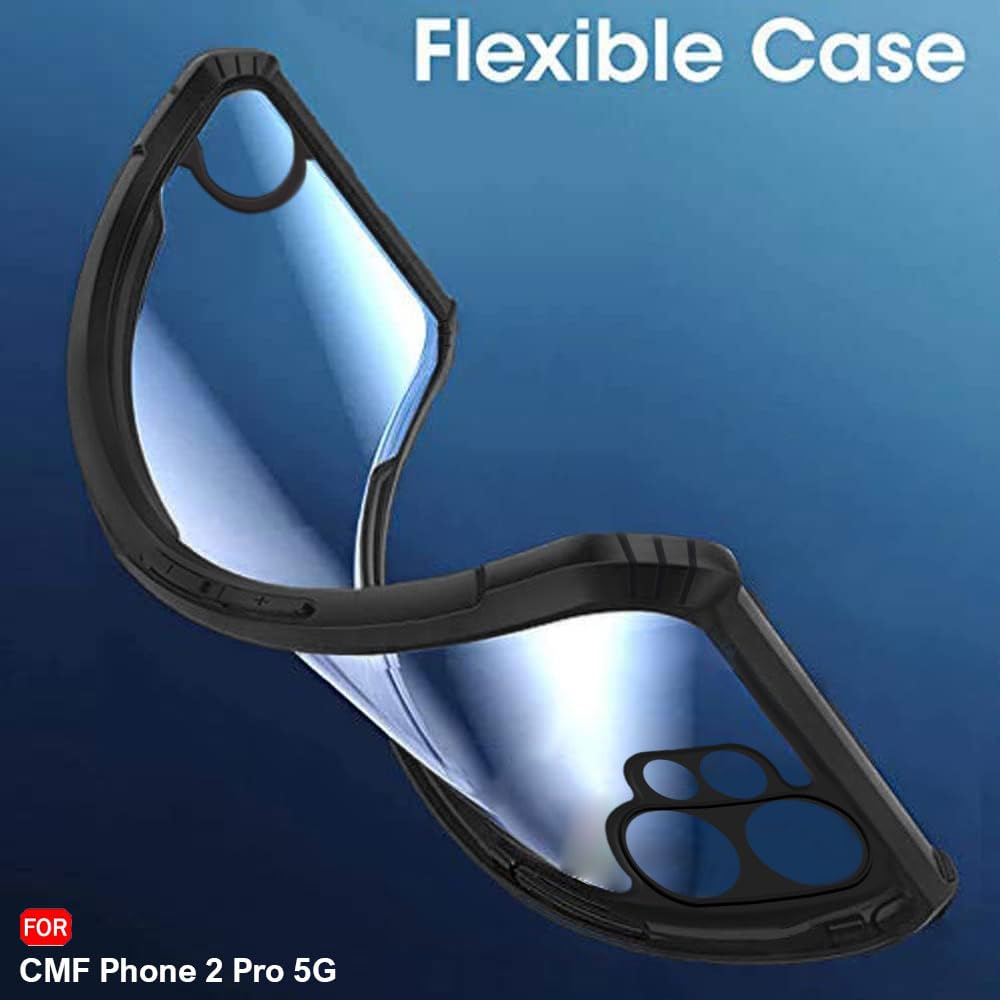 CMF Phone 2 pro Back Cover (Black Bumper)
