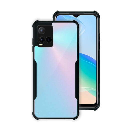 Vivo Y21/Y21s/Y33s Back Cover (Black Bumper)