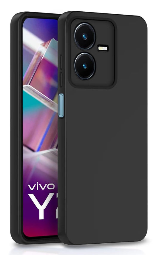 VIVO Y22 / Y22s ( Black Silicone Cover)