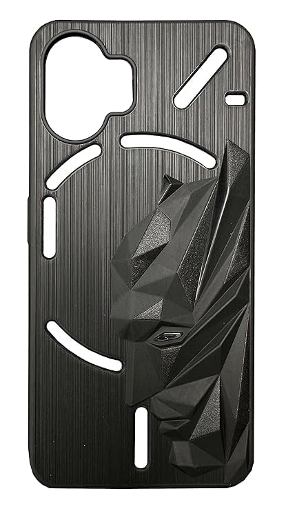 Superhero Engraved logo silicon Cover for Nothing Phone 2