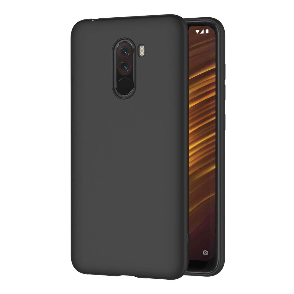 Poco F1 (Black Silicone Cover)