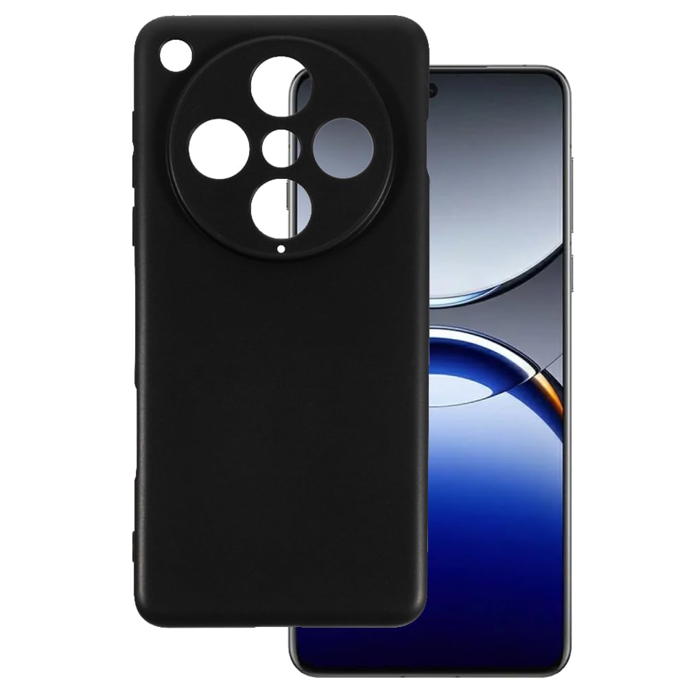 Oppo Find X8 Pro 5G ( Black Silicone Cover)