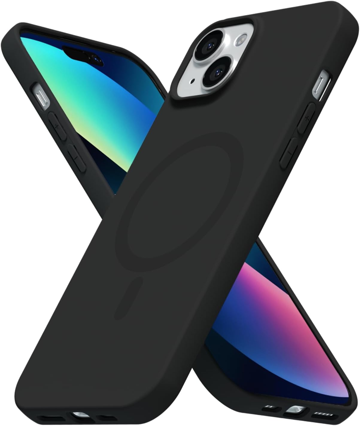 Miracase Silicone & Magnetic for iPhone 13 Mini Case