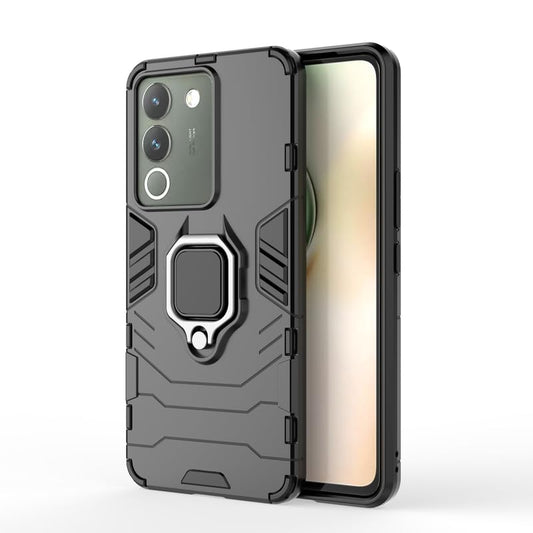 For Vivo Y300 Pro Back Cover Case Hybrid Armor |Ring Holder Kickstand