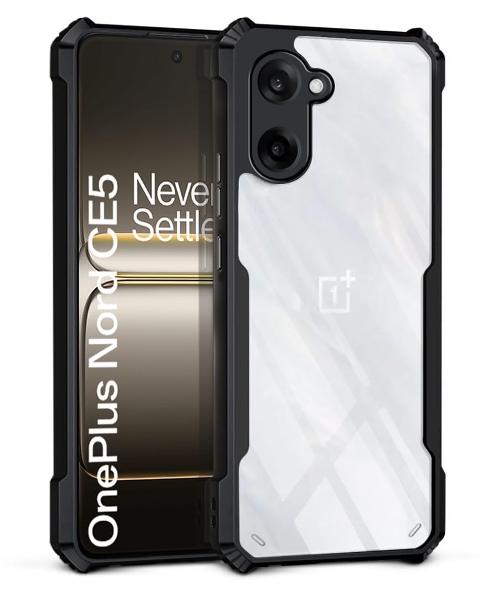 Oneplus Nord CE 5 (5G) Back Cover (Black Bumper)