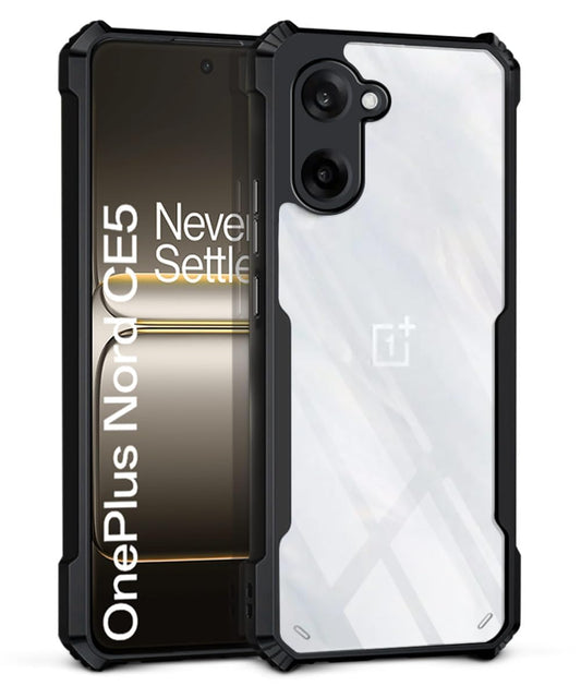 Oneplus Nord CE 5 (5G) Back Cover (Black Bumper)
