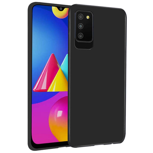 Matte Finish Silicone Cover For Samsung A02s