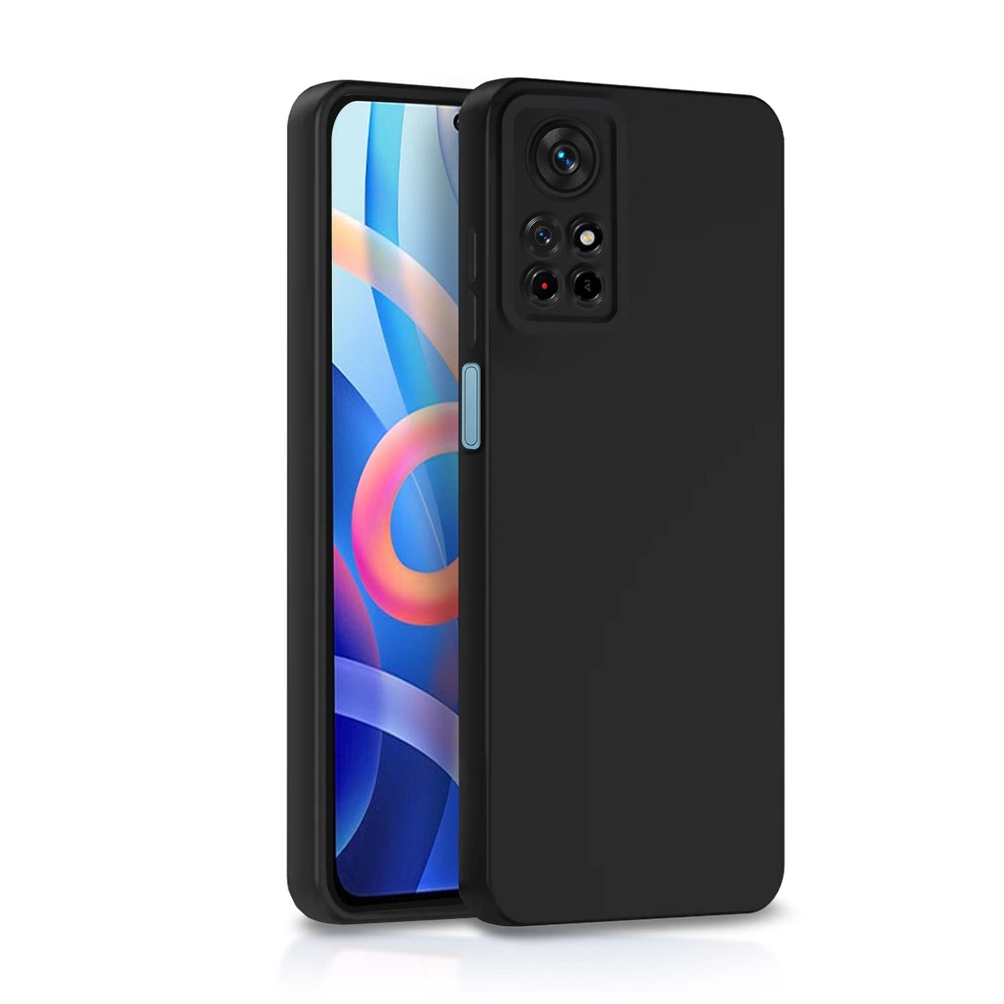Redmi Note 11T (5G) Black Silicone Cover)