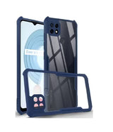 Realme C21 Back Cover (Silicone Border)