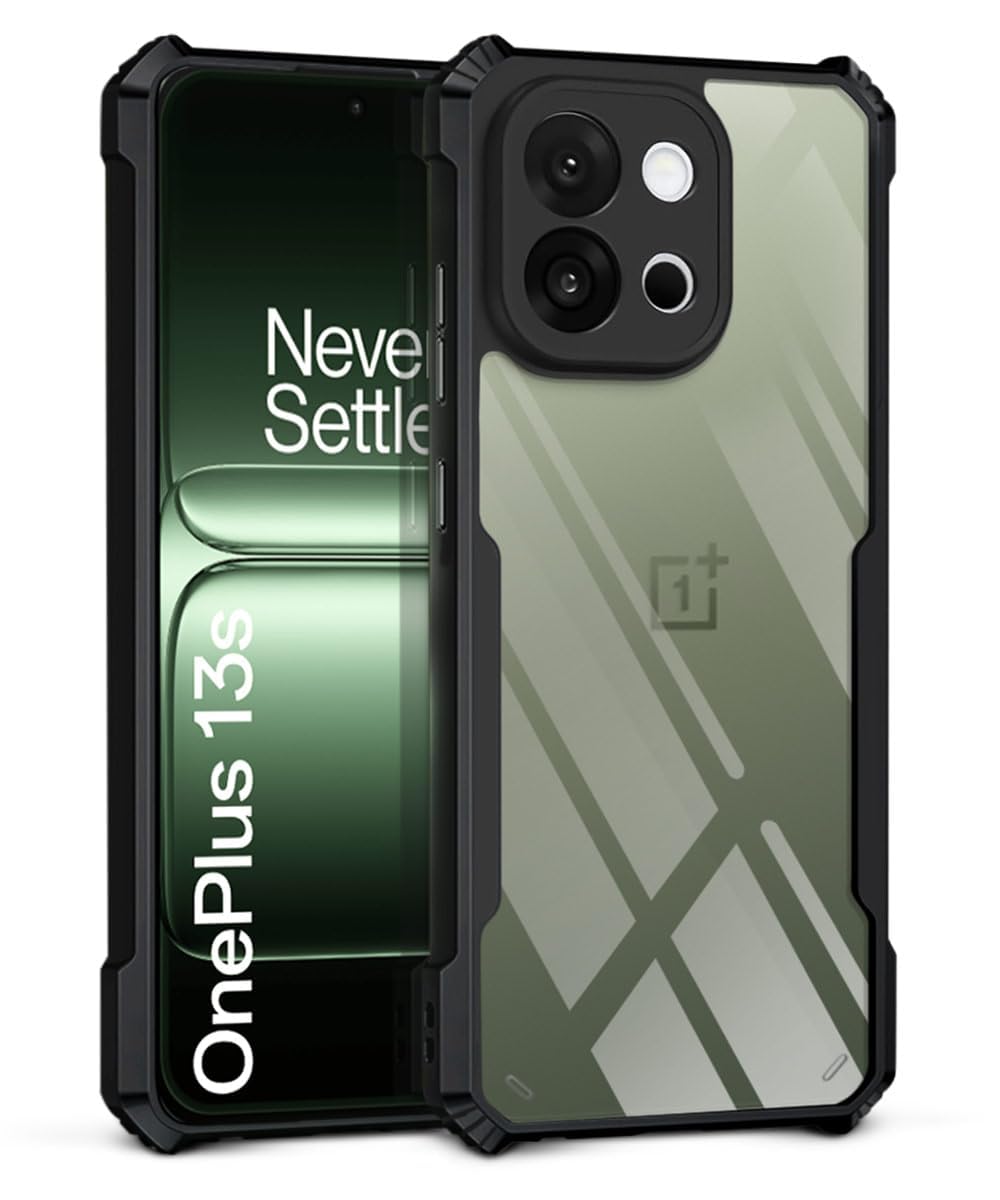 Oneplus 13s (5G) Back Cover (Black Bumper)