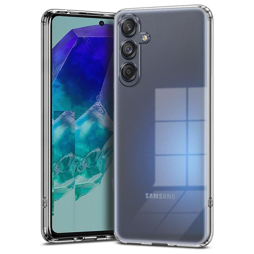 Samsung F55 5G Back Cover (Transparent)