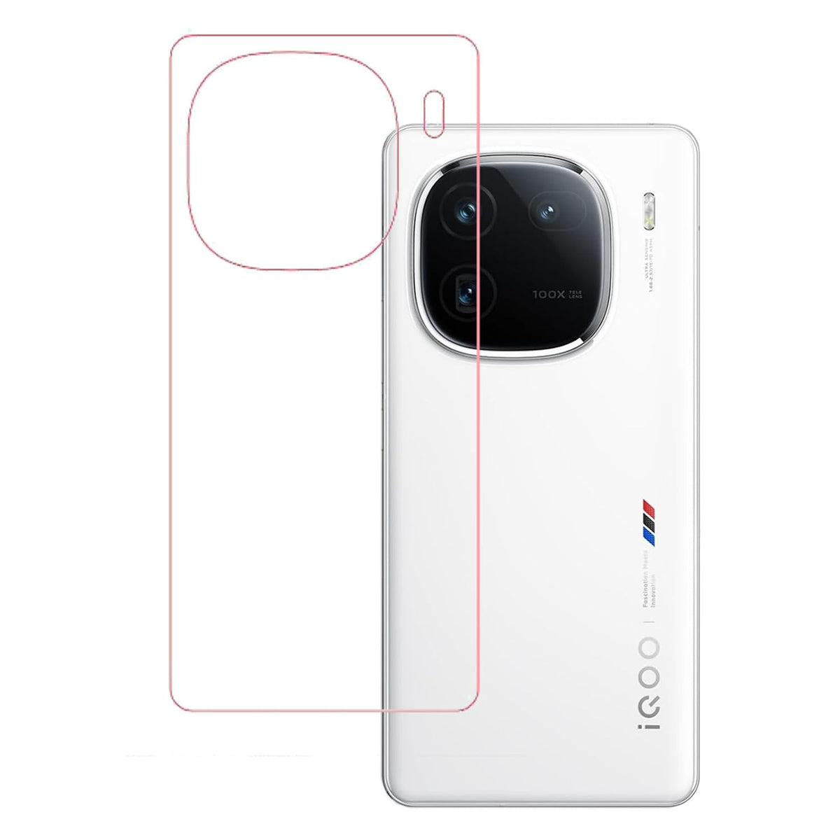 iQOO 12 5G Back Screen Guard For Matte Finish, Smooth Touch, Unbreakable Membrane