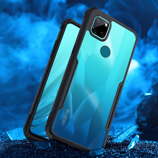 Realme C12/Narzo 20 Back Cover (Silicone Border)