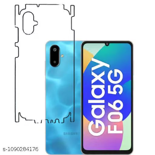 Samsung Galaxy F06 5G Back Screen Guard For Matte Finish, Smooth Touch, Unbreakable Membrane