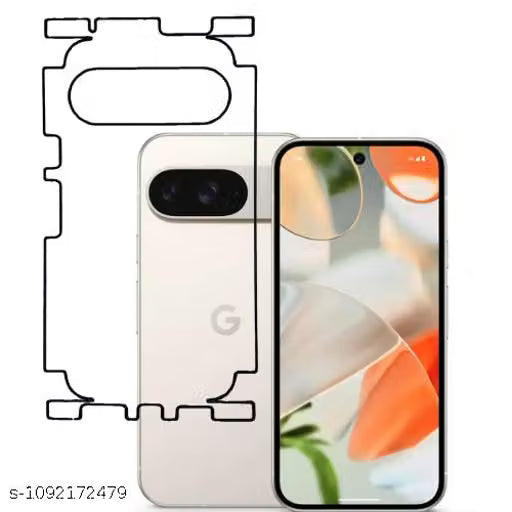 Google Pixel 9 5G  Back Screen Guard For Matte Finish, Smooth Touch, Unbreakable Membrane