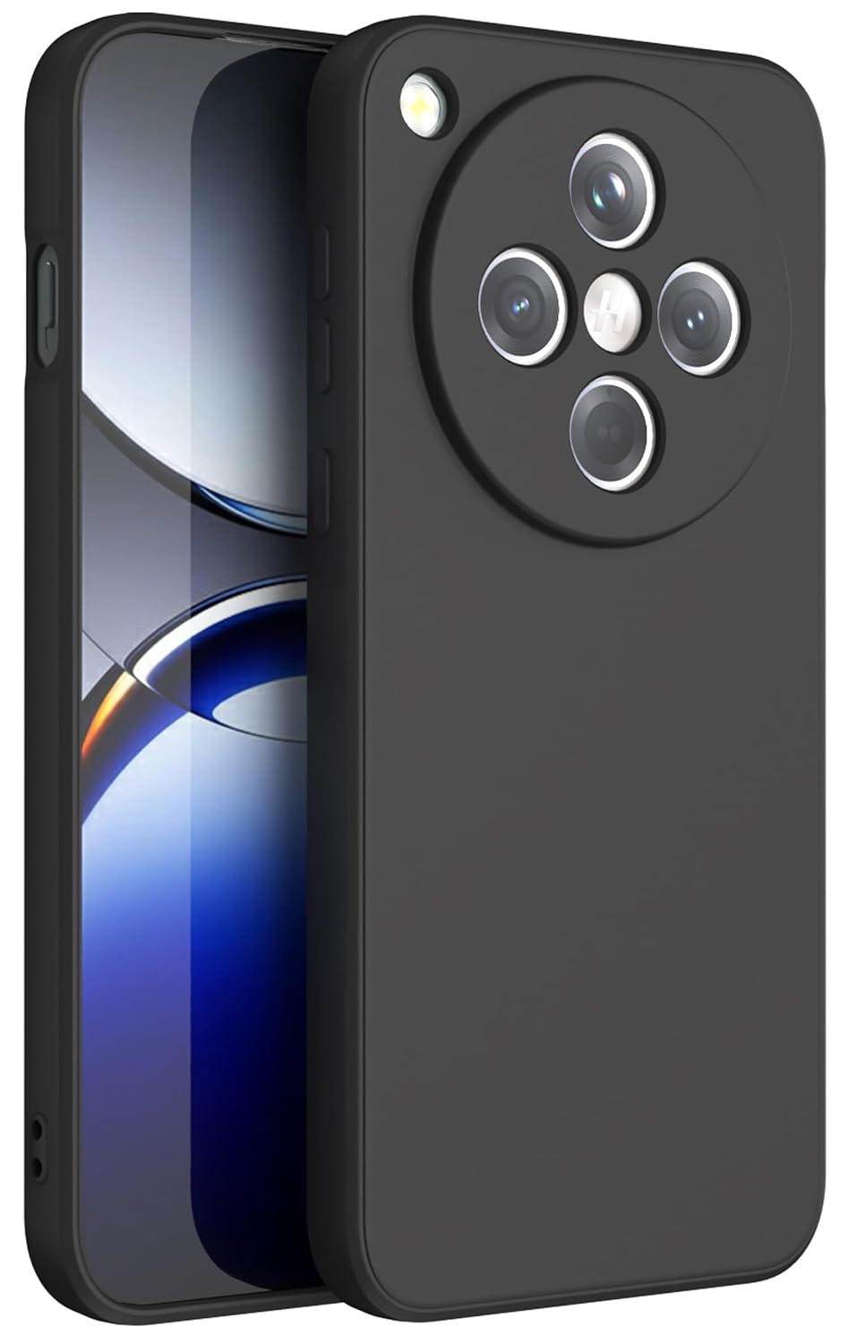 Oppo Find X8 5G ( Black Silicone Cover)